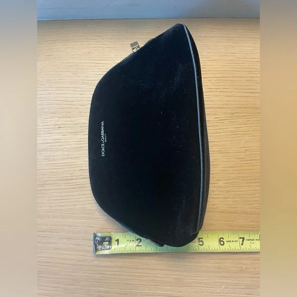 DOLCE & GABBANA BEAUTY BLACK VELVET NEW COSMETIC CASE - Picture 13 of 14